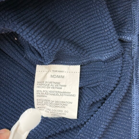 Under Armour Coldgear Half Zip Pullover Navy Blue Outdoor Activwear Mens M - Picture 6 of 10